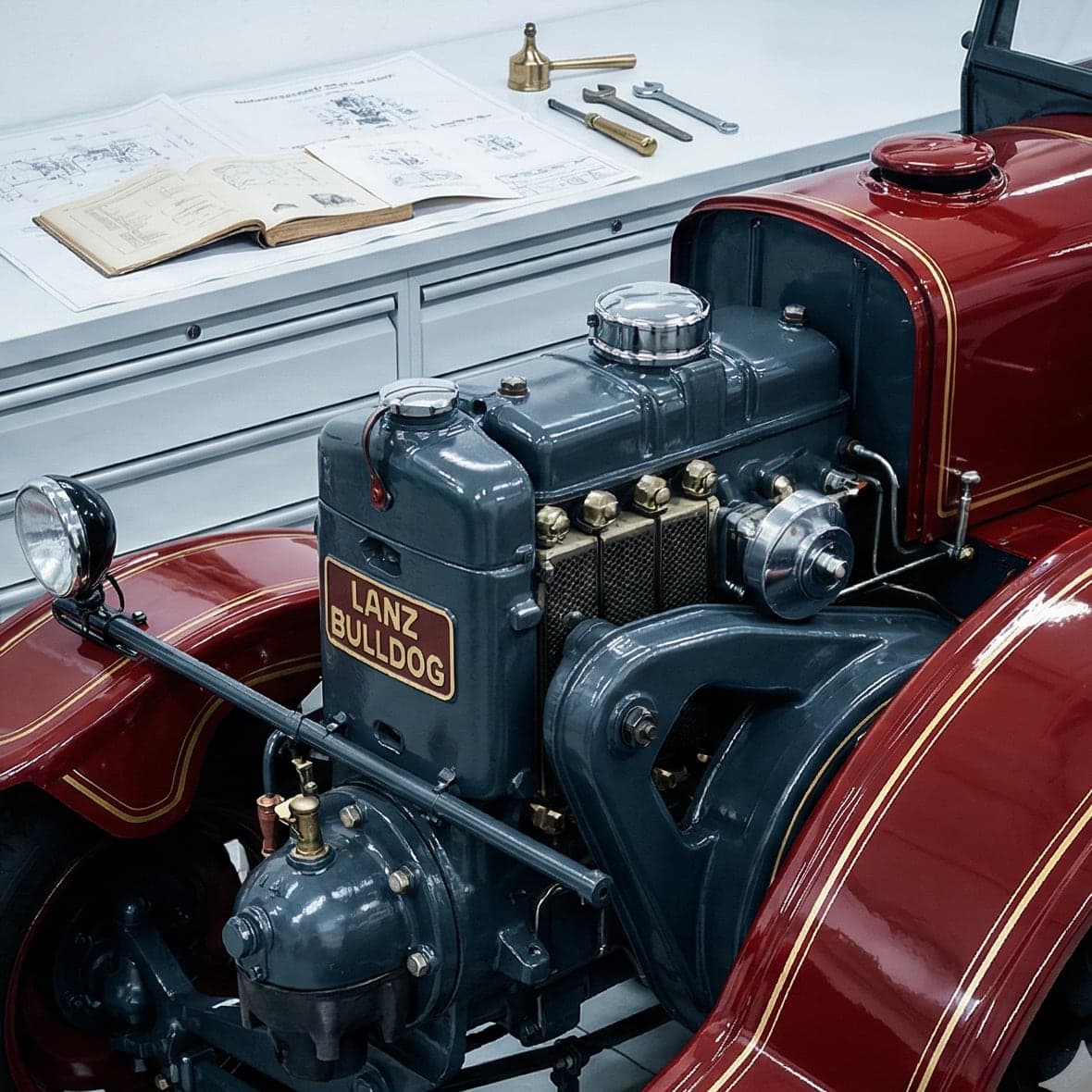 Lanz Bulldog Oldtimer-Restaurierung